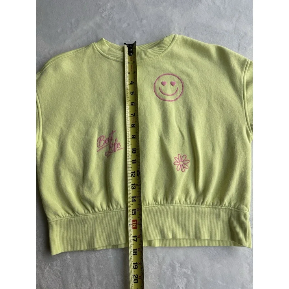 Old Navy Girls' Long Sleeve Top Yellow Size 10/12
